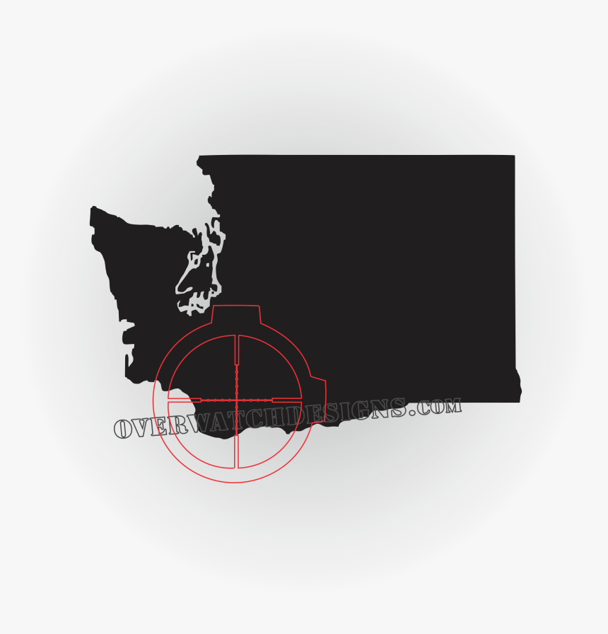 Washington Map Vector , Png Download - Vector Graphics, Transparent Png