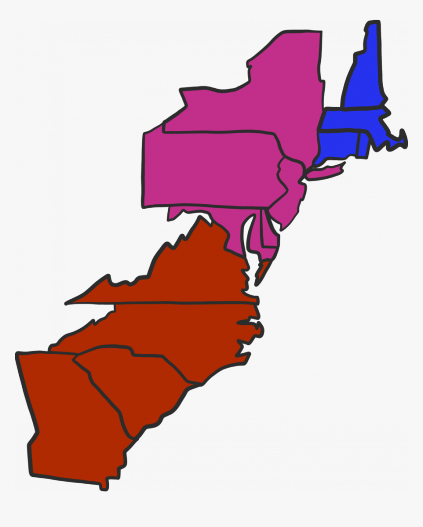 13 Colonies Easy Drawing, HD Png Download