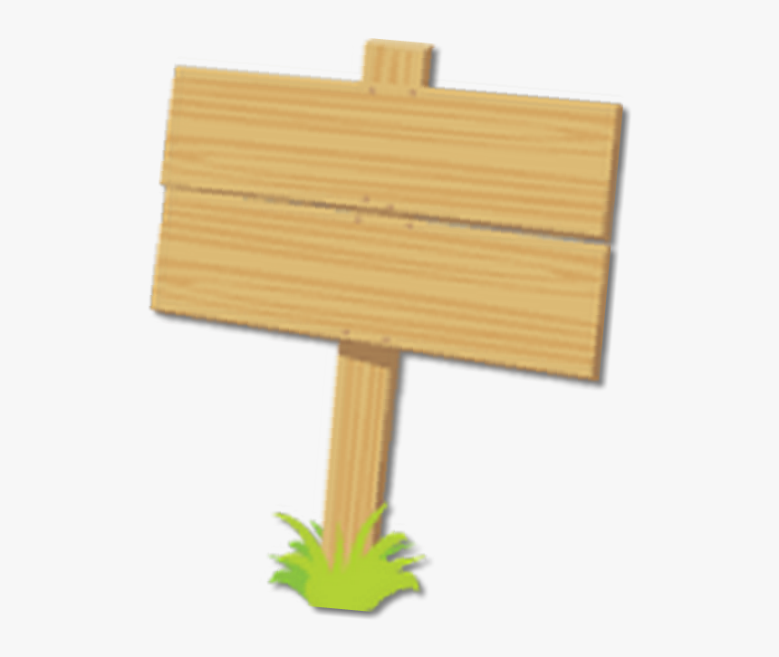 Wooden Sign No Mask - Transparent Wooden Sign Png, Png Download