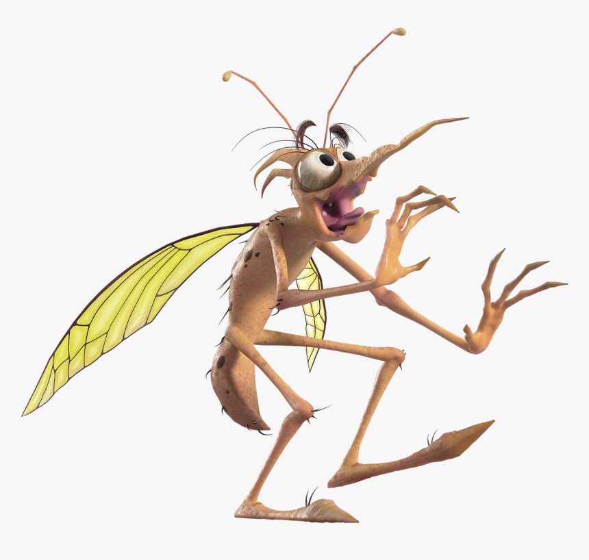 Scared Mosquito Yellow - Machhar Ke Kitne Dant Hote Hain, HD Png Download