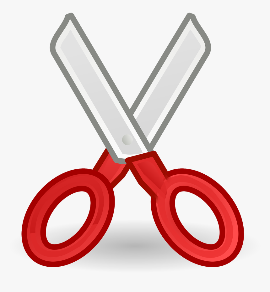 Free Vector Tango Edit Cut - Clipart Scissors, HD Png Download