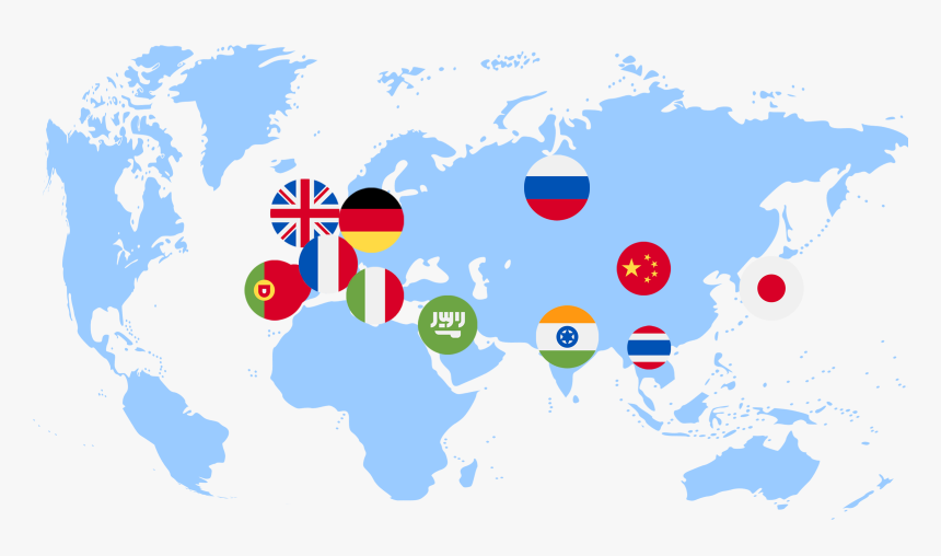 Vector World Map V2 - World Map Watercolour Painting, HD Png Download