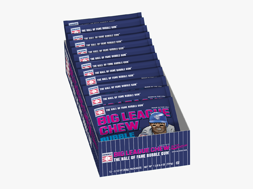 Big League Chew Blue Raspberry, HD Png Download