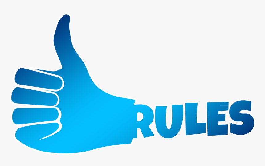 Rules 1752626 - Thumb Rules, HD Png Download