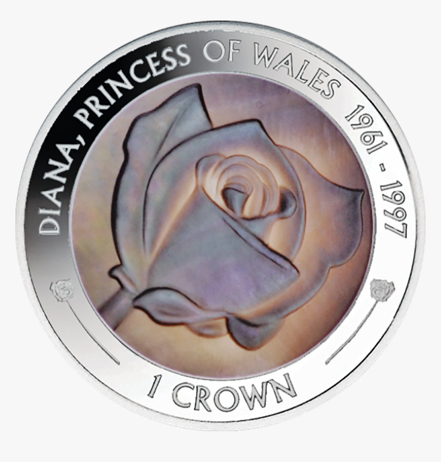 Gold And Silver Coins Pay Tribute To Diana, Princess - Garden Roses, HD Png Download