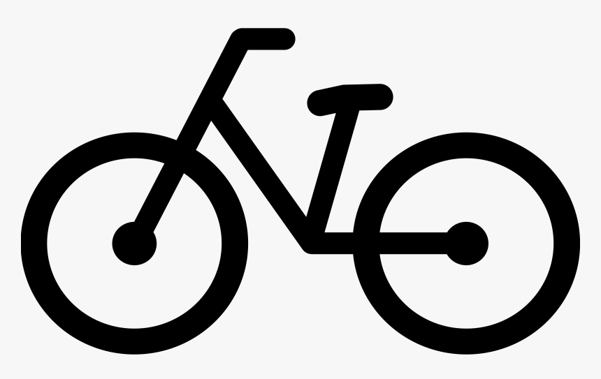 Bicycle Wheels Cycling Pictogram Bicycle Racing - Simple Bicycle Clip Art, HD Png Download