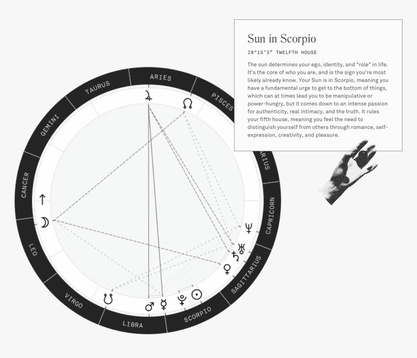 Co Star Birth Chart, HD Png Download
