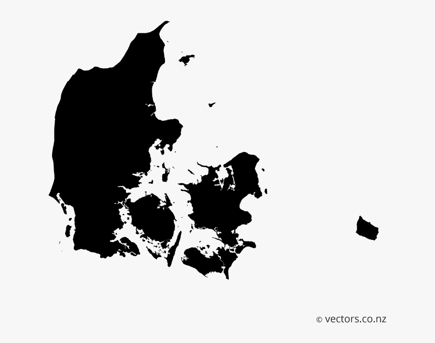 Denmark Map Vector, HD Png Download