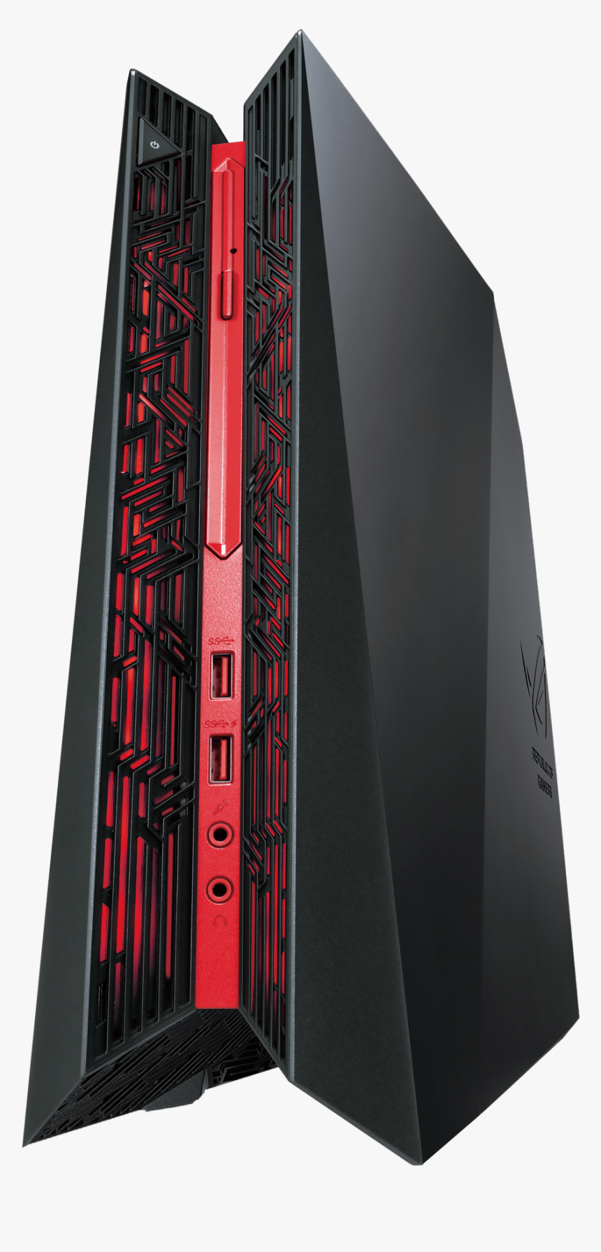Front View Of The Asus G20cb - Asus Republic Of Gamers Desktop, HD Png Download
