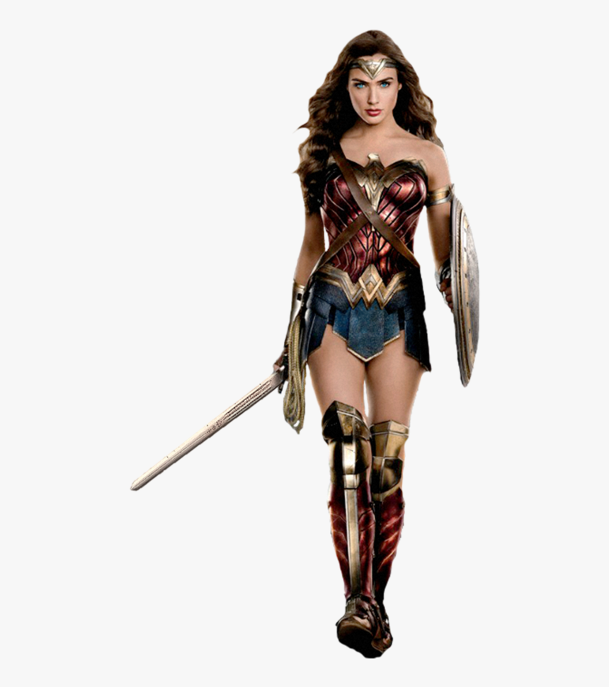 Wonder Woman Png - Gal Gadot Justice League Wonder Woman, Transparent Png