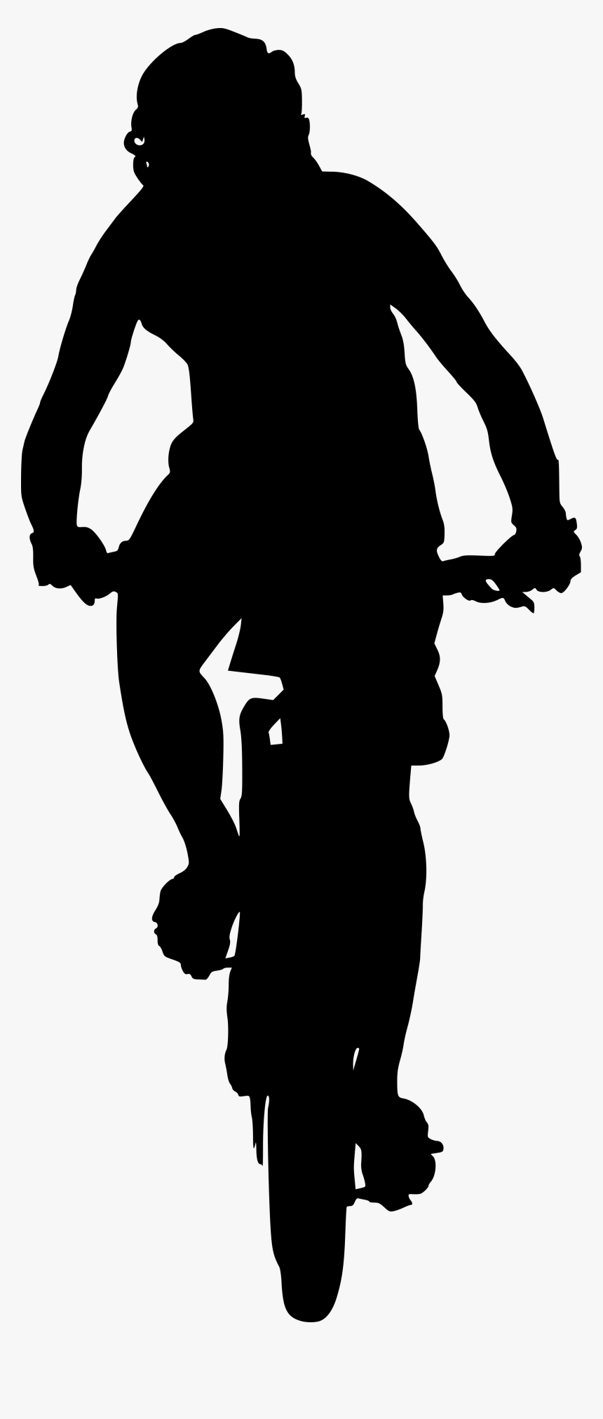 People Walking Silhouette Front, HD Png Download