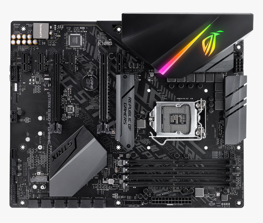 Asus Rog Strix B360-f Gaming - Asus Rog Strix B360 F Gaming S 1151, HD Png Download