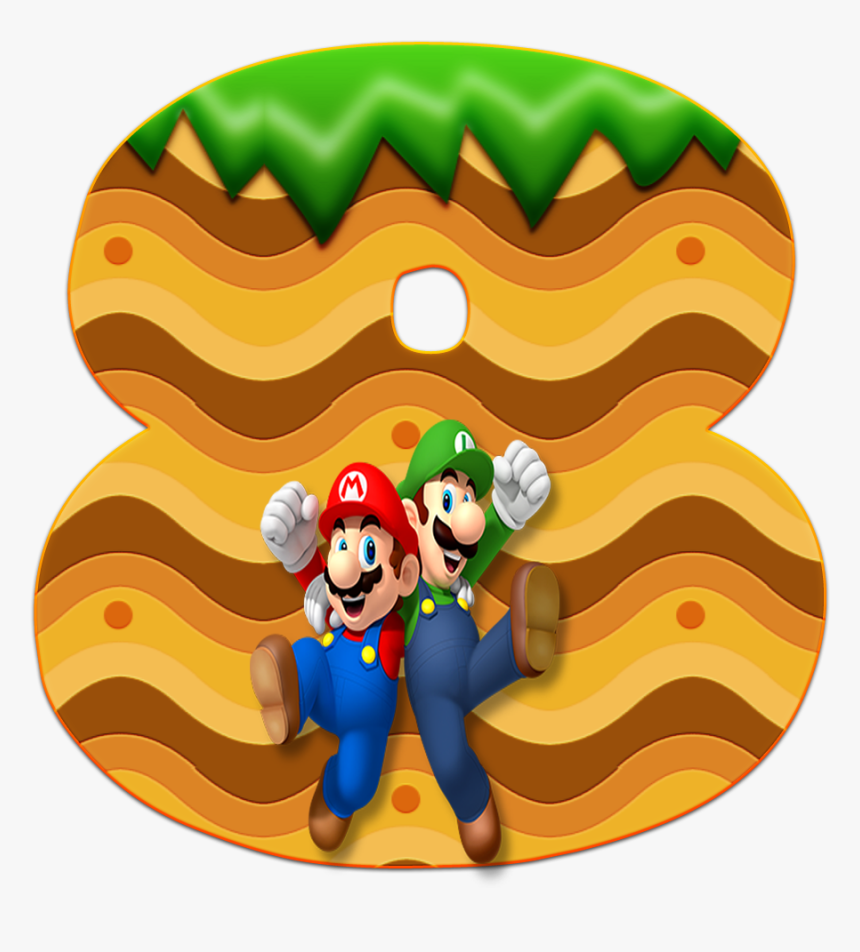 Set Of 8 Super Mario Bros, HD Png Download