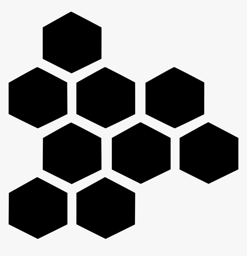 Chemistry Polygon Hexagonal Atoms Carbon, HD Png Download