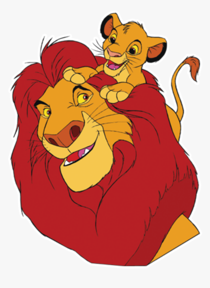 Simba And Mufasa Lion King Clipart , Png Download, Transparent Png ...