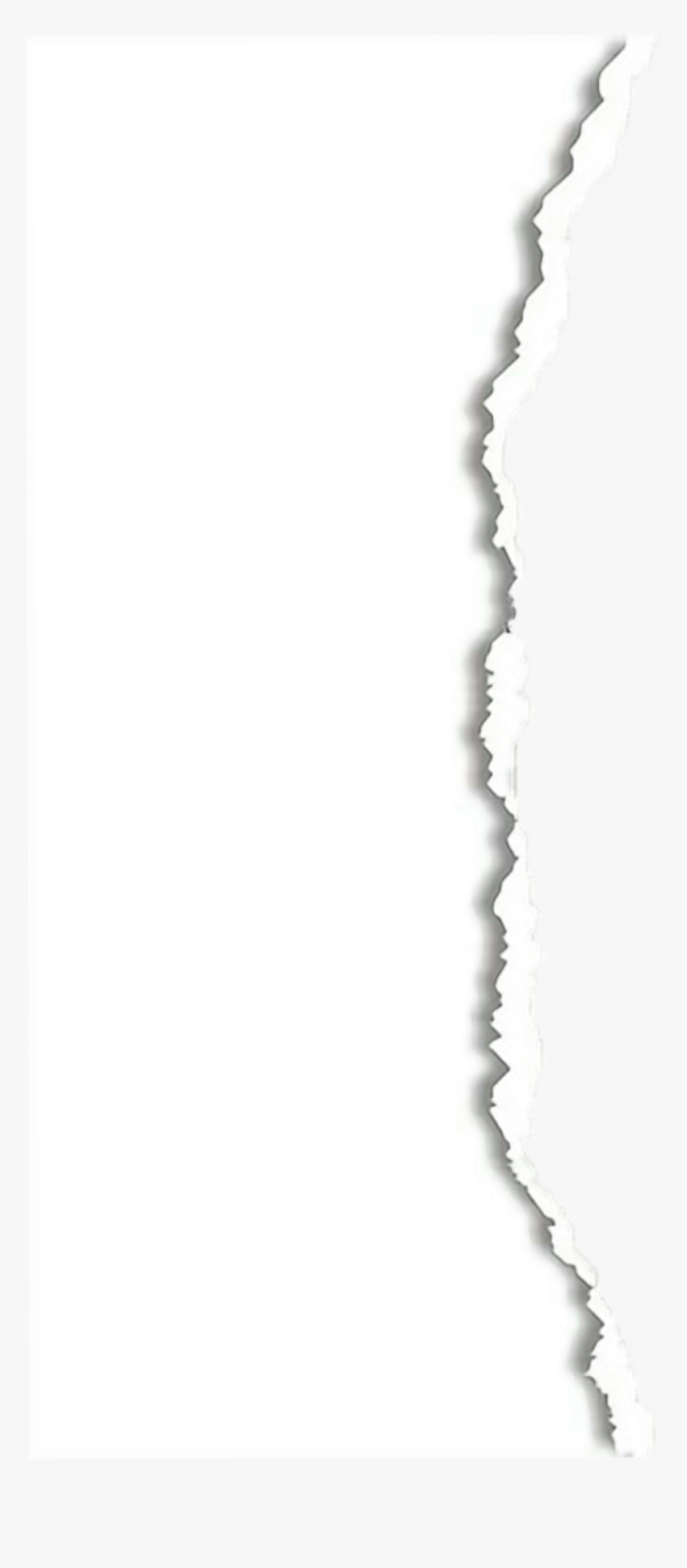#paper #tear #kpop #aesthetic, HD Png Download