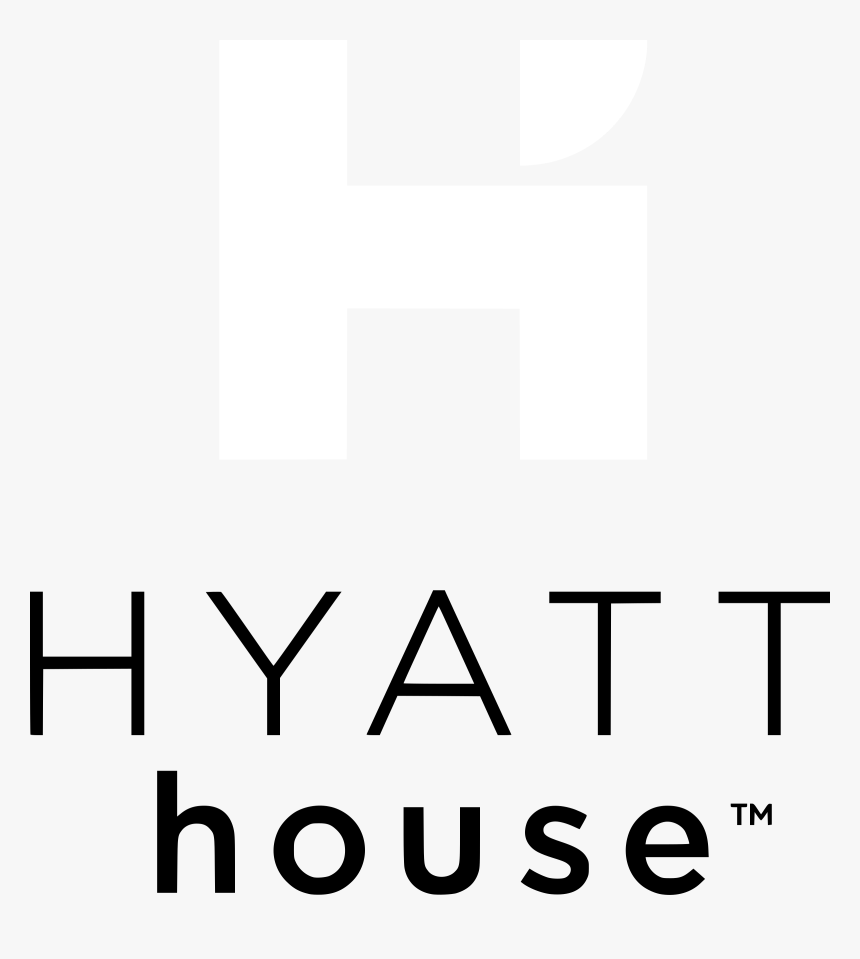 Hyatt House Logo Black And White, HD Png Download