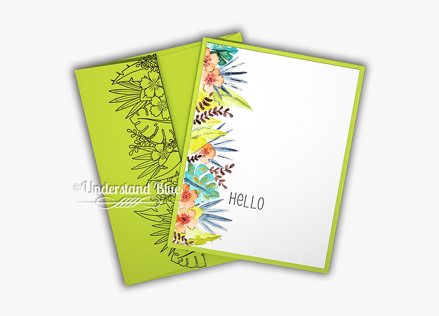 Ink Blot Shop Clear Stamp Set Botanical Borde, HD Png Download