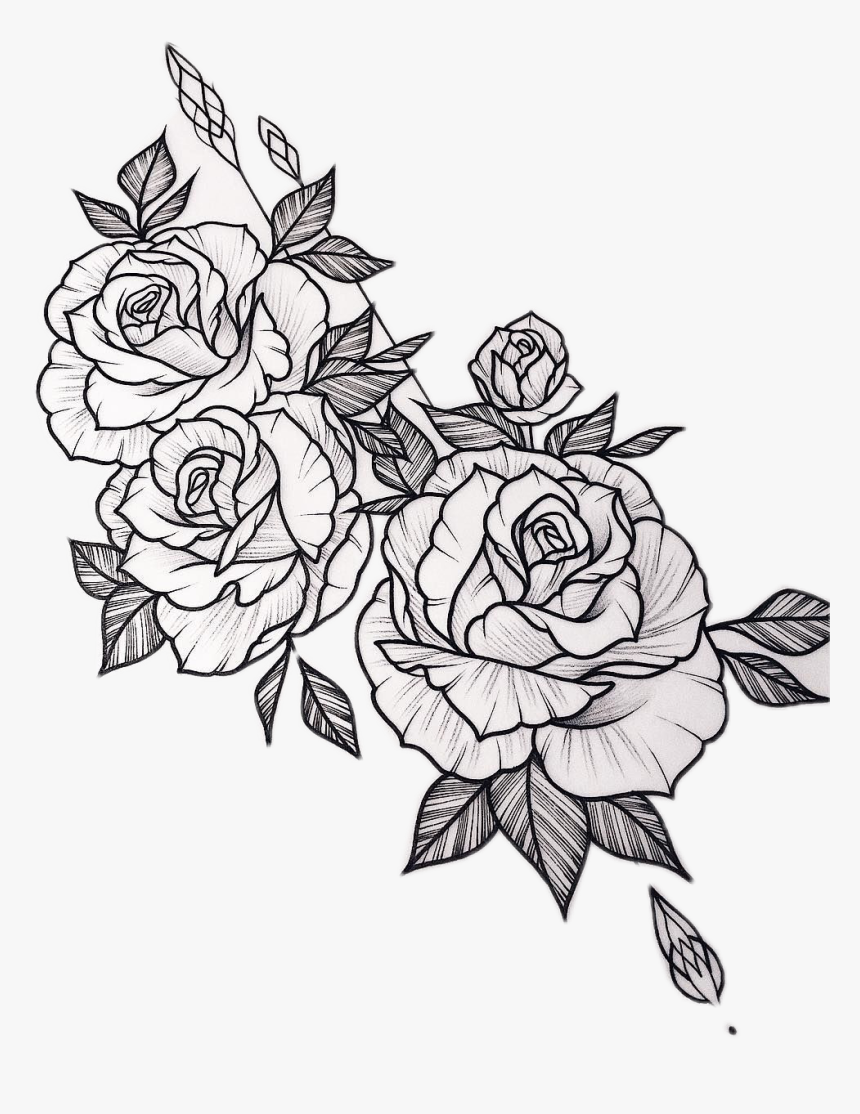 Rose Tattoo Png, Transparent Png , Transparent Png Image - PNGitem