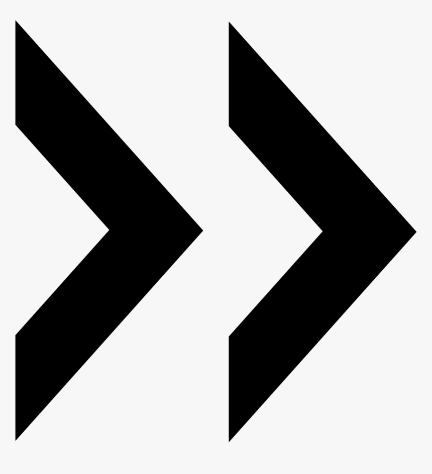 - Double Arrow Png , Png Download, Transparent Png