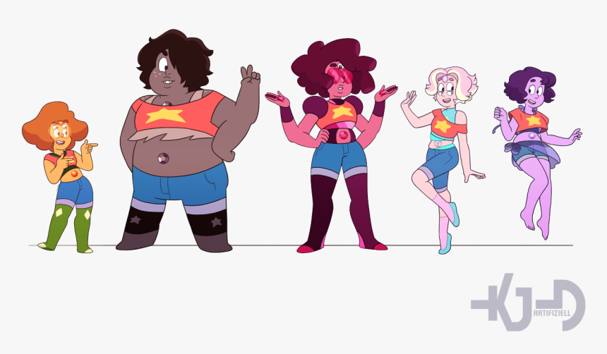 Steven Universe Garnet And Pearl Fusion Download Hd Png Download