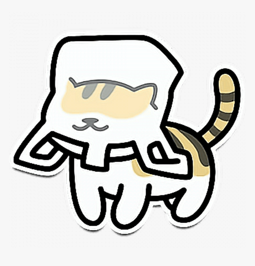 Neko Nekoatsume Cat Cute Kawaii, HD Png Download , Transparent Png ...