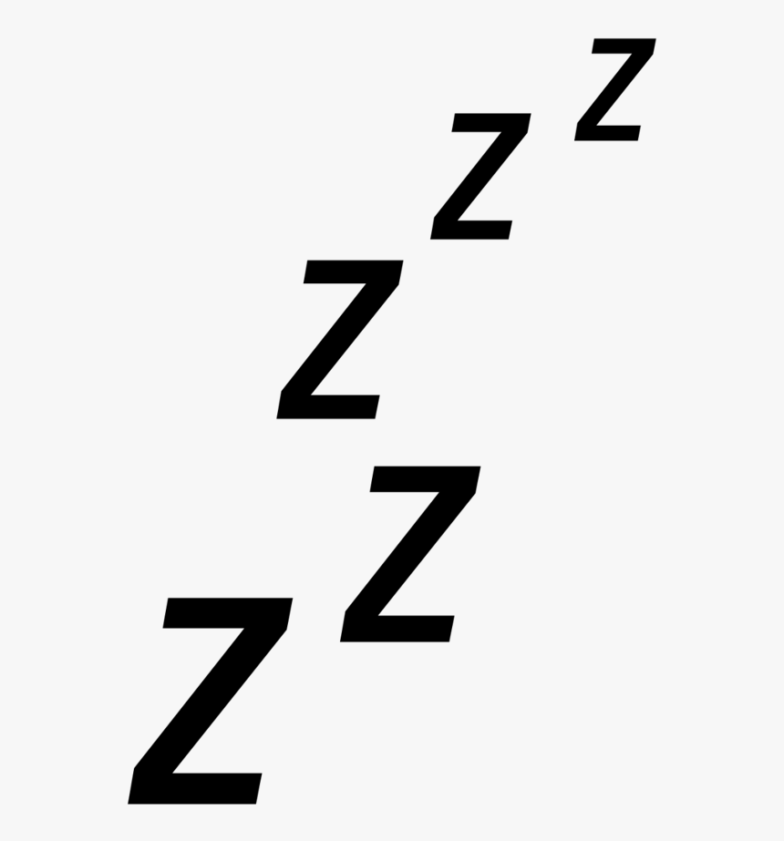 Transparent Z Sleeping, HD Png Download