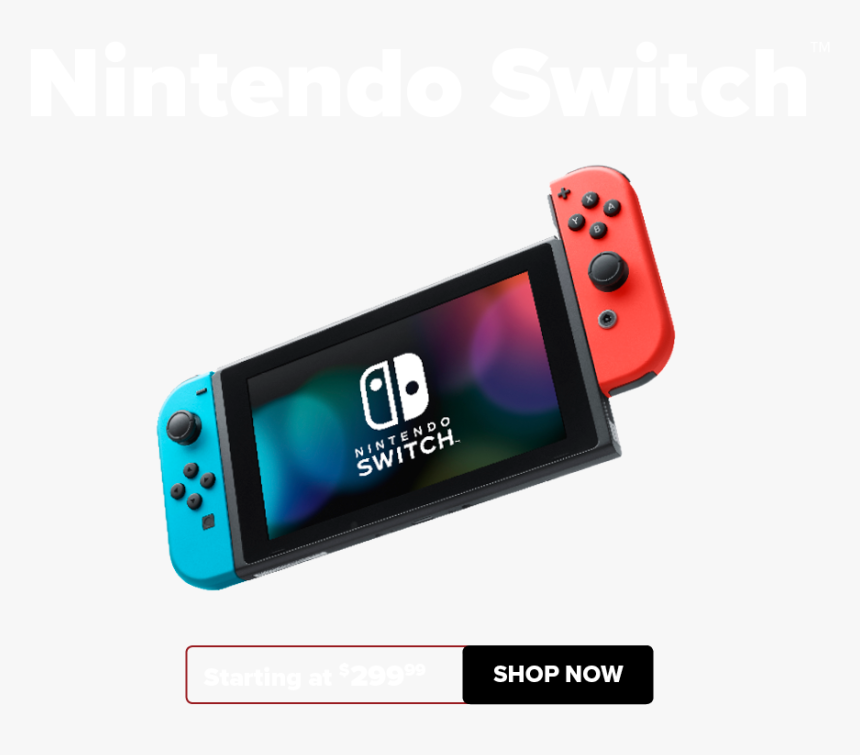 Gamestop Nintendo Switch Bundle Transparent Background, HD Png Download