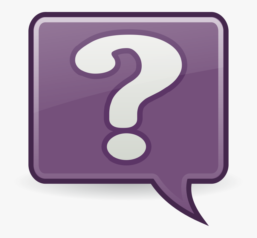 Question Mark Bubble Clip Art, HD Png Download
