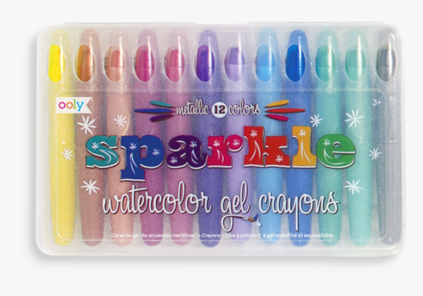 Crayons Transparent Totally - Metallic Gel Crayons, HD Png Download