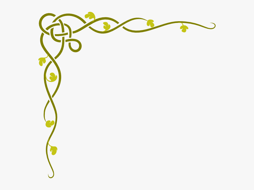 Vine Border Clipart, HD Png Download