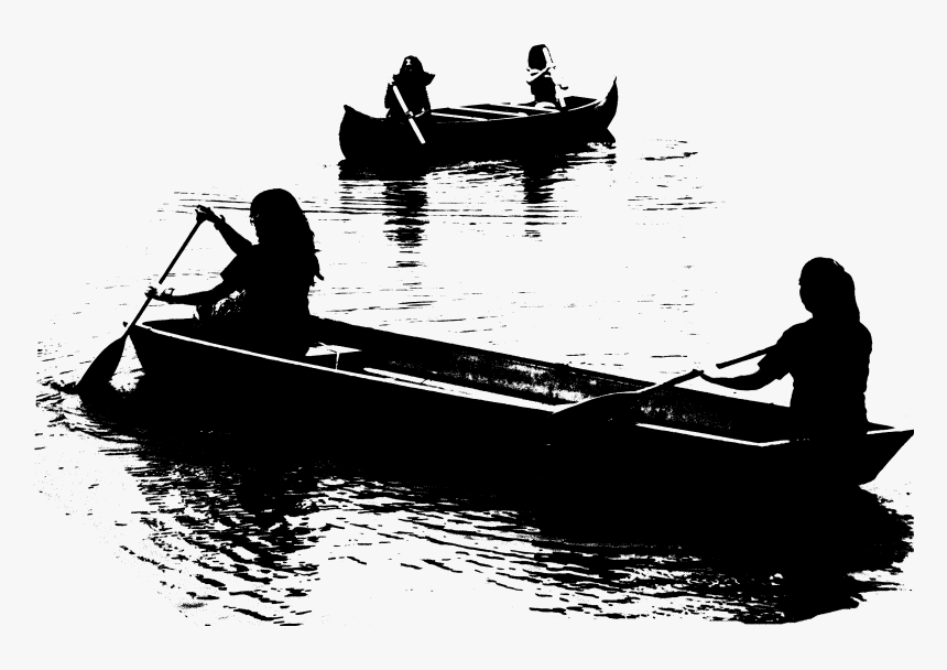 Boat In Lake Png, Transparent Png