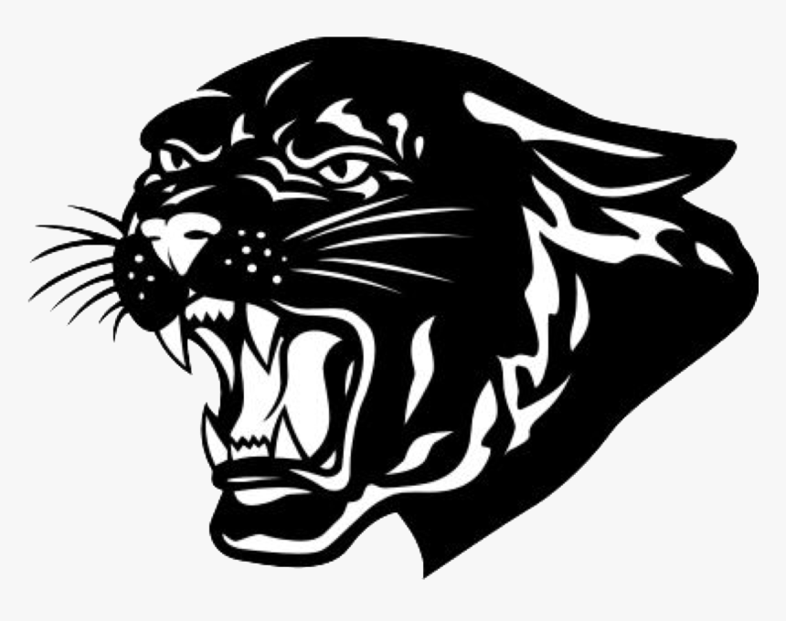 Panther Face Cliparts - Liberty County High School Panthers, HD Png Download