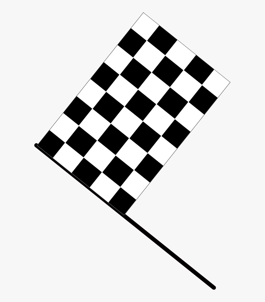Clipart Png File Tag List, Clip Arts Svg File - Checkered Flag Vector Png, Transparent Png