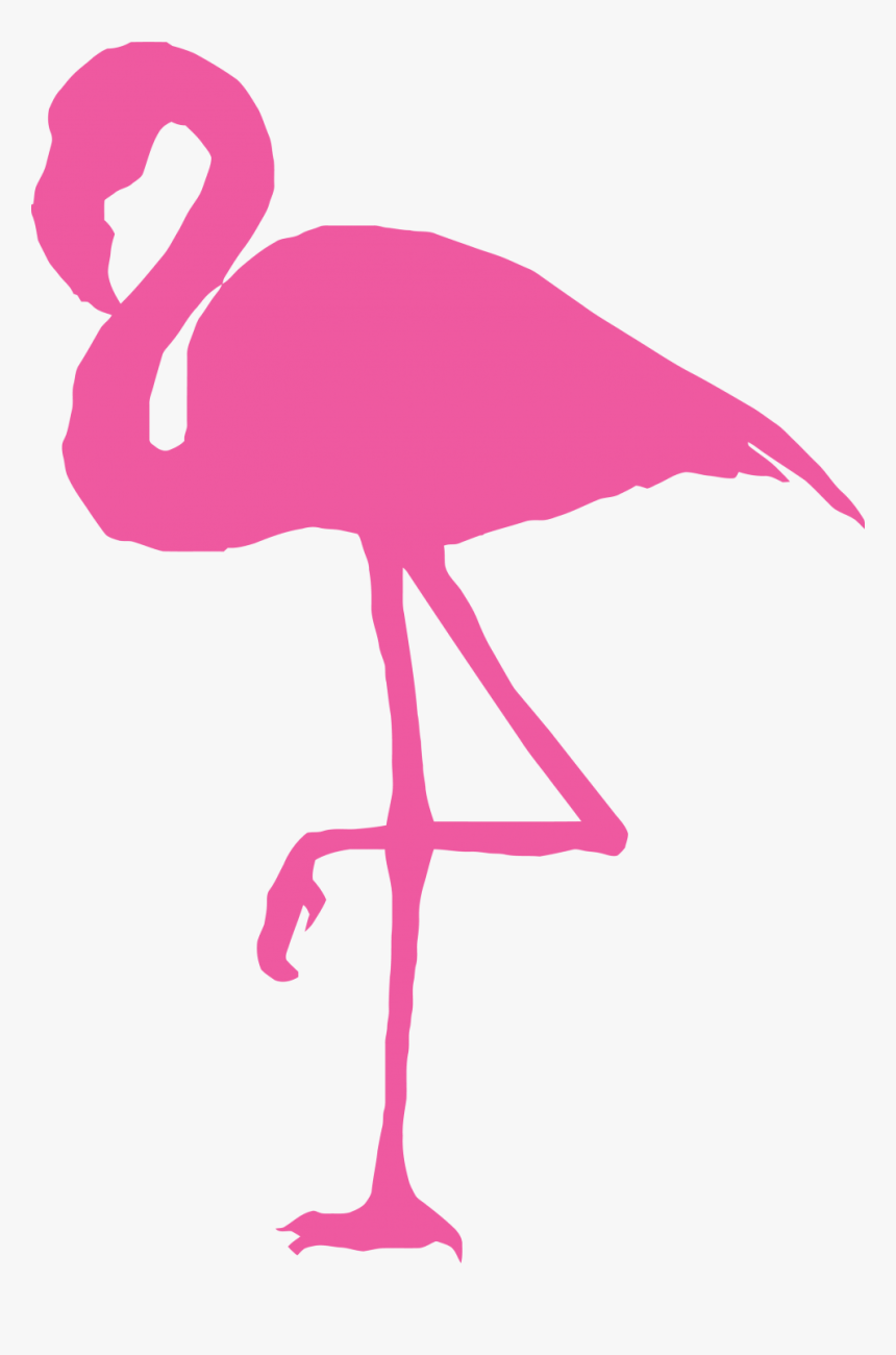 Sunglasses Clipart Flamingo - Silhouette Flamingo Clipart Png, Transparent Png