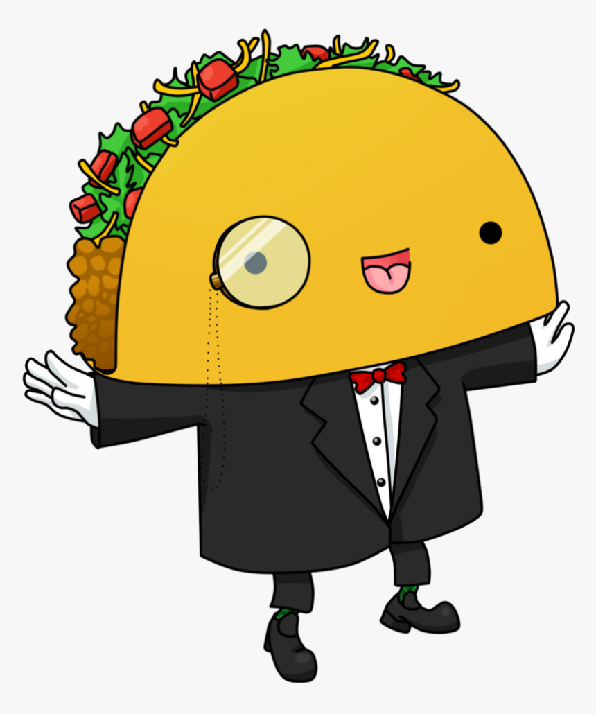 Transparent Cartoon Taco, HD Png Download