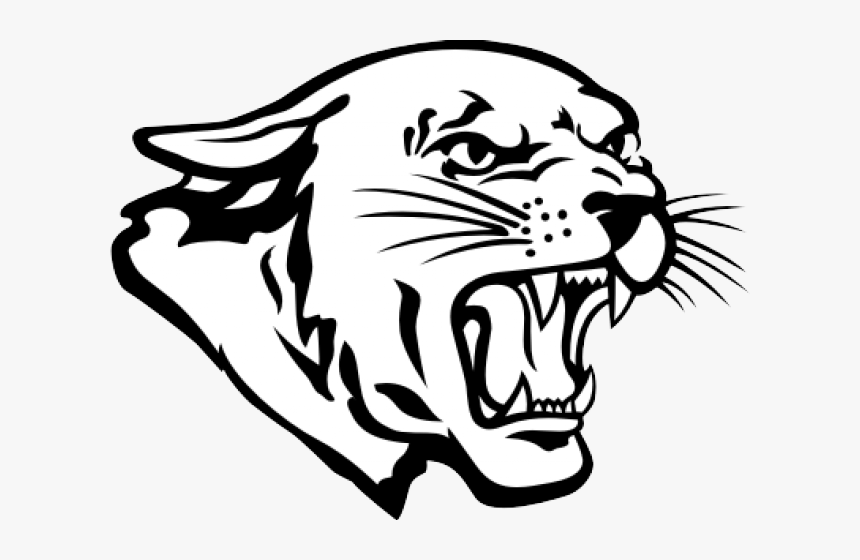 Transparent Panther Head Png - Addams Elementary School Fresno Ca, Png Download
