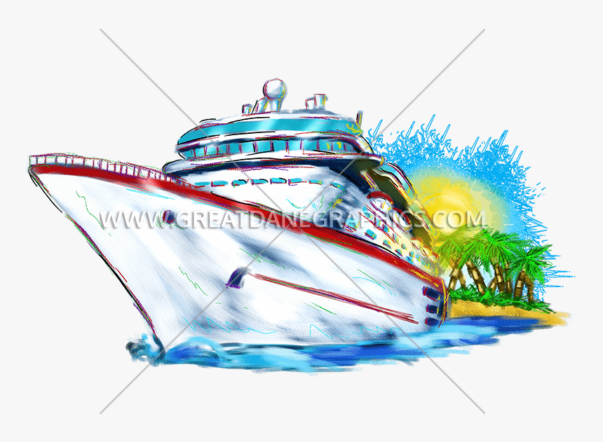Cruise Ship Vector Png - Cruise Clipart, Transparent Png