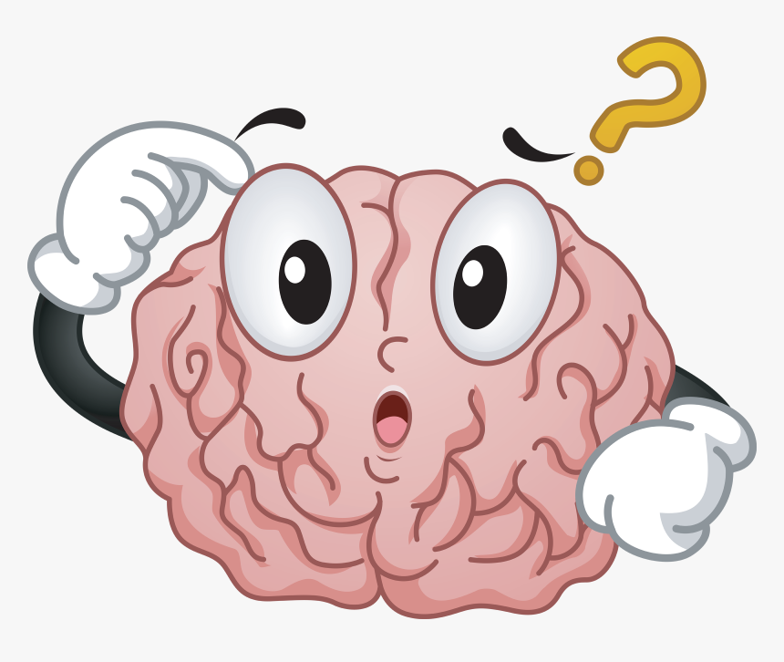 Brain Clipart Tumblr Transparent - Brain With A Question Mark, HD Png ...