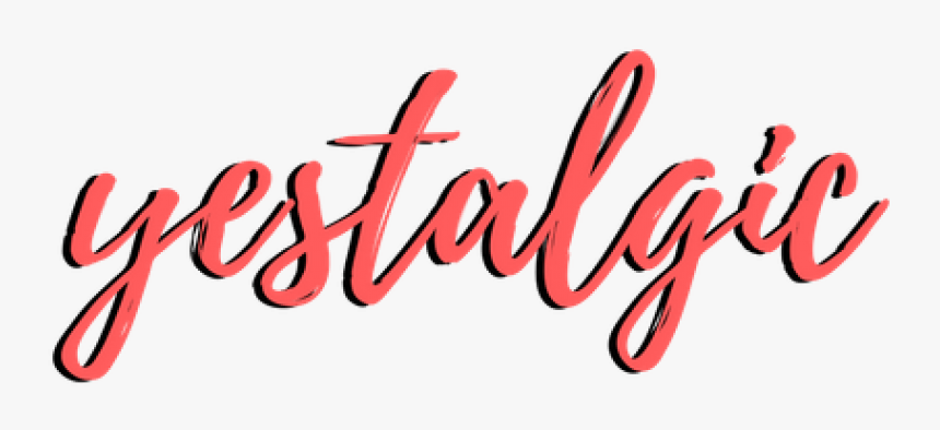 Yestalgic-logo - Calligraphy, HD Png Download