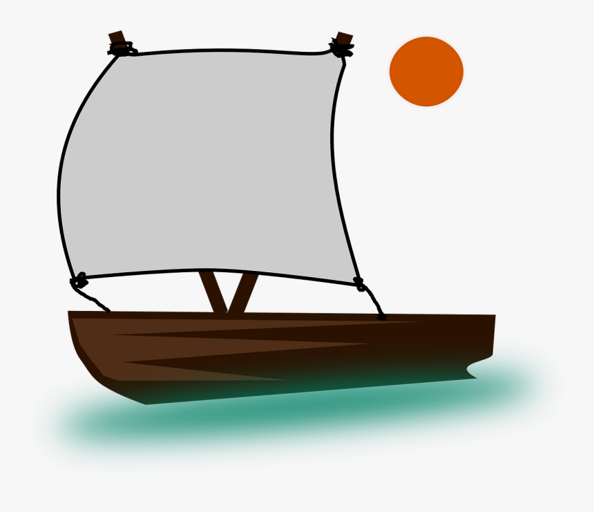 Boat Viking Sail Free Picture - Boat Clipart Png Gif, Transparent Png