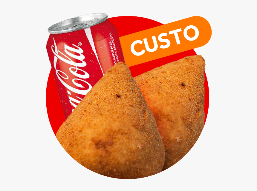Img Coxinha01 - Coxinha Com Coca Cola Png, Transparent Png