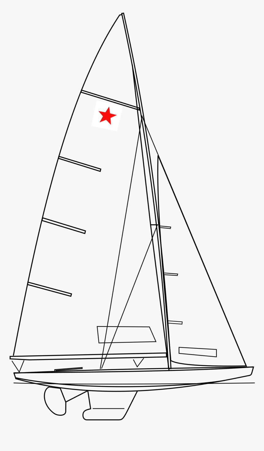 Sailing Vector Sale Boat - Star, HD Png Download