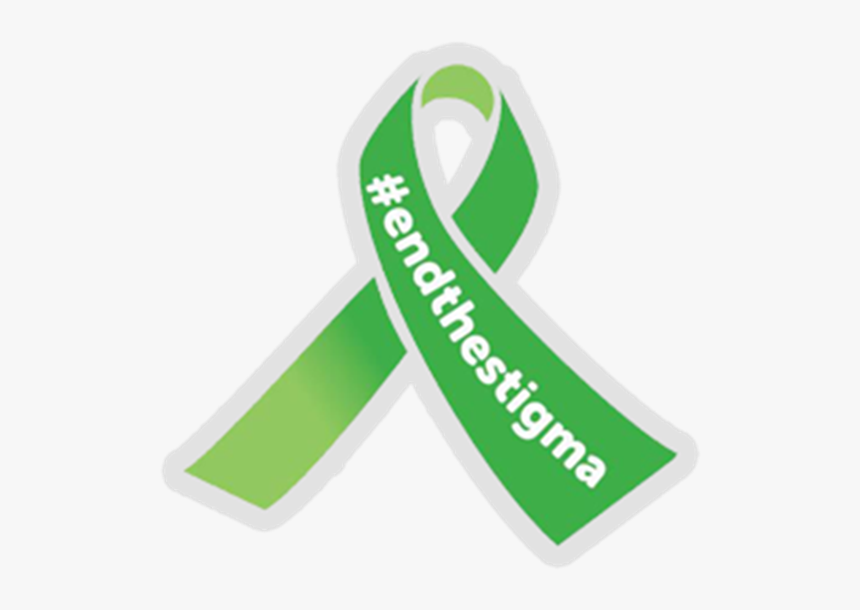 Green Ribbon Pin Badge, HD Png Download