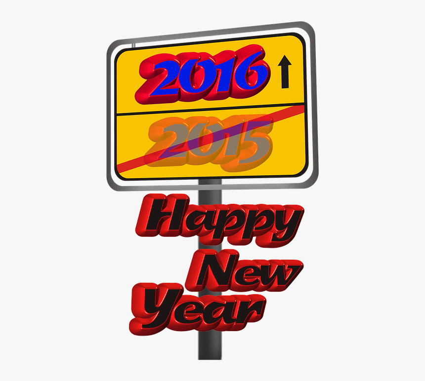 Feliz Año Nuevo, Letras, Aislado - Poster, HD Png Download
