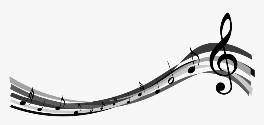 Musical Notes Clip Art Png - Transparent Musical Notes Border, Png Download