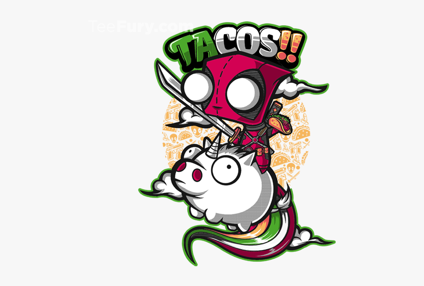 Deadpool Tacos, HD Png Download