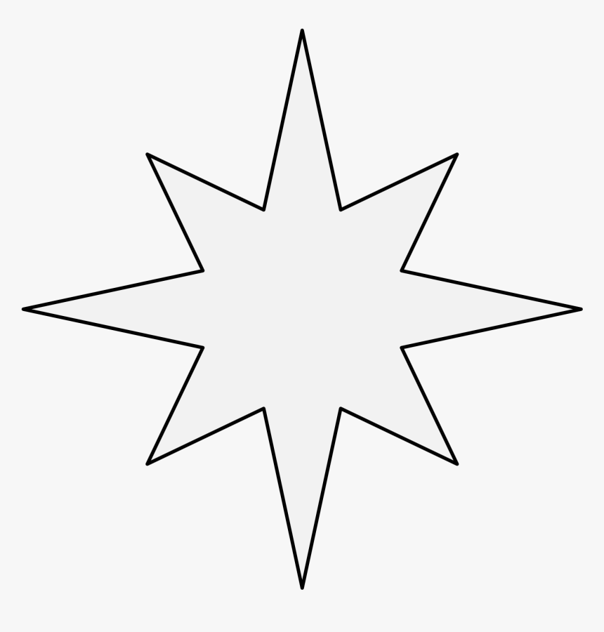 8 Pointed Star Png, Transparent Png , Transparent Png Image - PNGitem