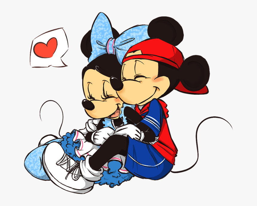 Transparent Imagenes De Amor Png - Cool Mickey And Minnie, Png Download