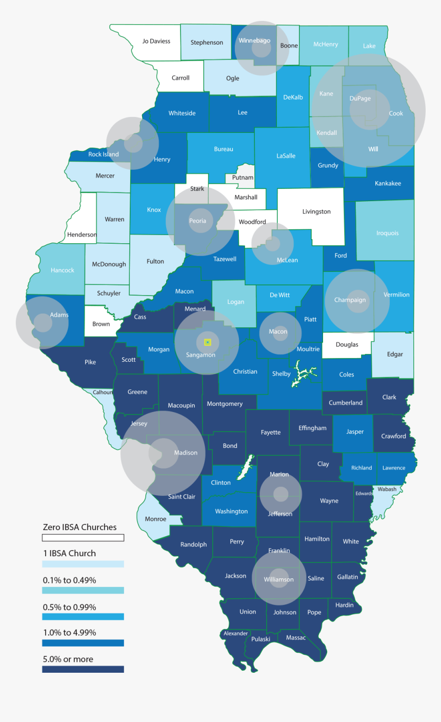 Illinois Thin Blue Line, HD Png Download
